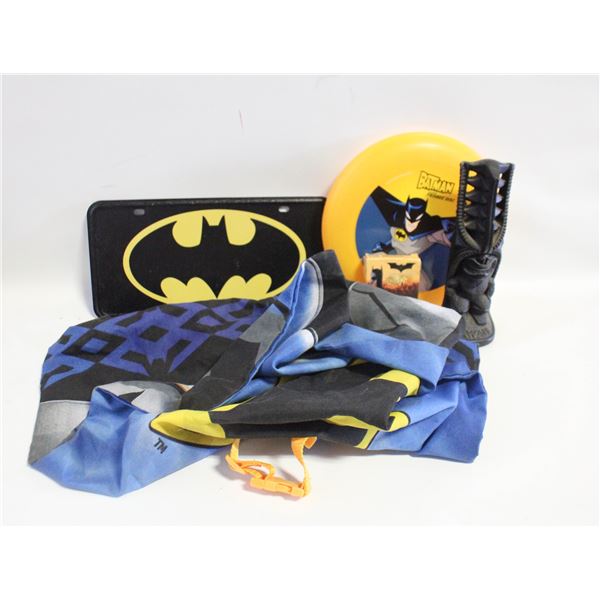 LOT OF 5 BATMAN ITEMS