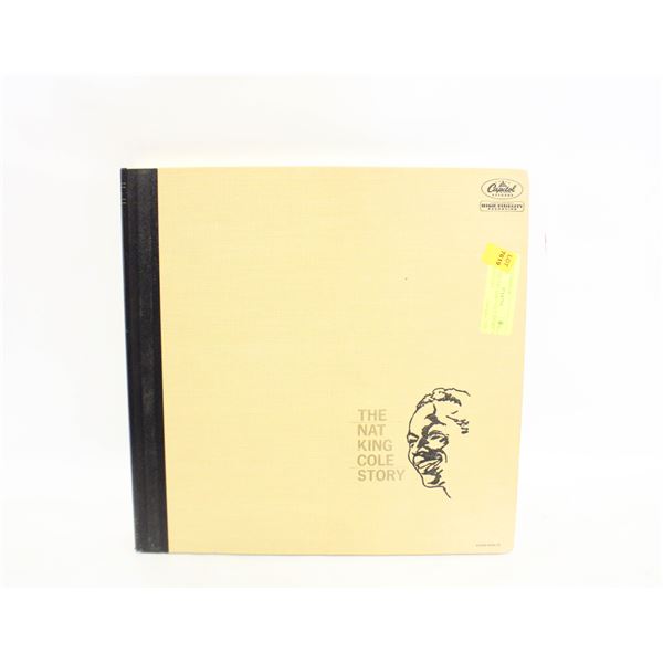 1961 "THE NAT KING COLE STORY" 3 LP BOXED SET