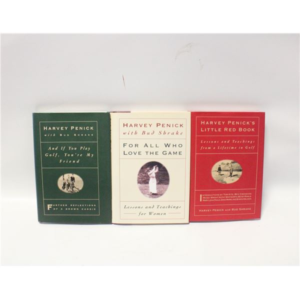 "FOR ALL WHO LOVE THE GAME" GOLF BOOK SET