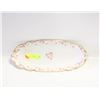 Image 1 : VINTAGE LIMOGES 13" PORCELAIN TRAY