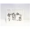 Image 1 : BERNIE BROWN ART PRINT "THE TIME OUT",