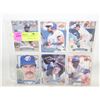 Image 1 : BLUEJAYS MVP SET 1 TO 6 1991-92 DONRUSS