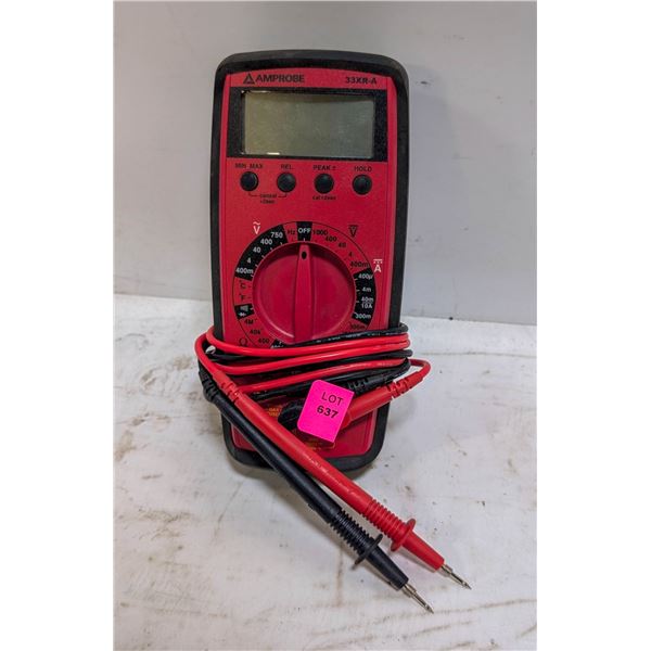 AMPROBE 33XR-A DIGITAL MULTIMETER