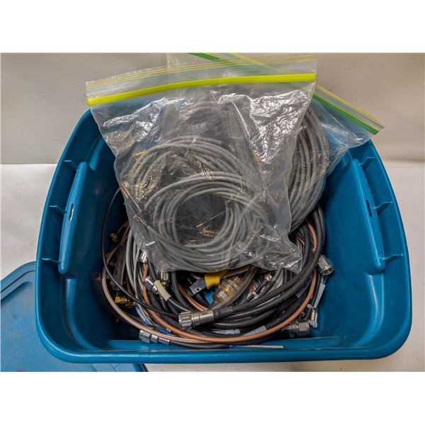 KIT OF DS1 PATCH CABLES, LOOPBACKS, ETC