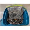 Image 1 : KIT OF DS1 PATCH CABLES, LOOPBACKS, ETC