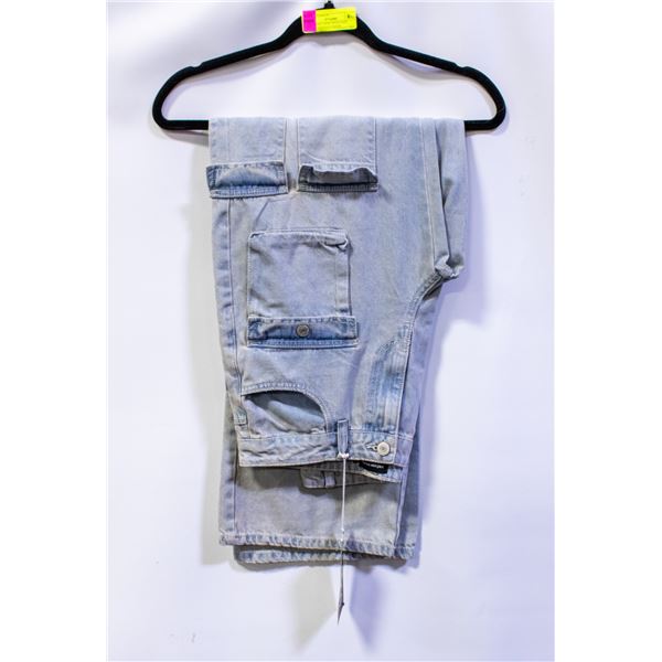 LADIES SZ 3 NEW WITH TAGS CARGO REFUGEE DENIM