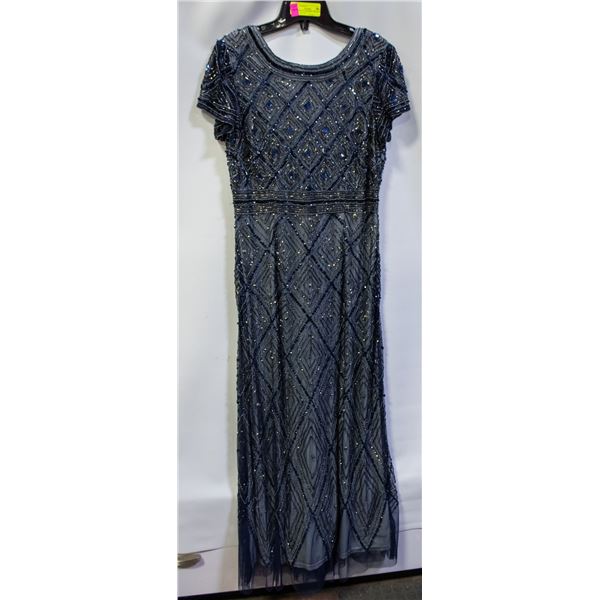 "MOTHER OF THE BRIDE" BEADED GOWN- SIZE 10