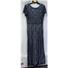 Image 1 : "MOTHER OF THE BRIDE" BEADED GOWN- SIZE 10