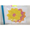 Image 1 : 5 DRESDEN PLATE BLOCKS FOR QUILTS, 8"X8"