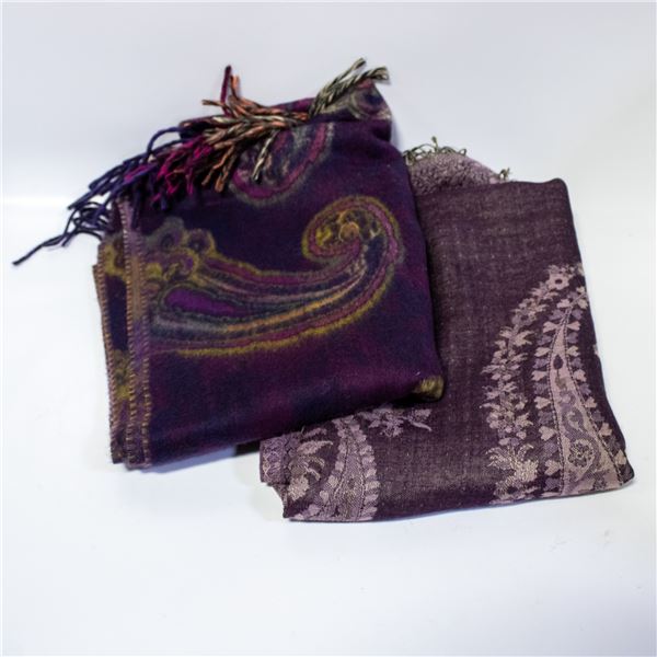 PAISLEY/FLORAL SCARVES ASSORTED