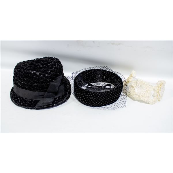 VINTAGE LADIES HATS
