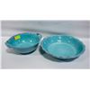 Image 1 : MELAMINE SERVING SET- LOT OF 2