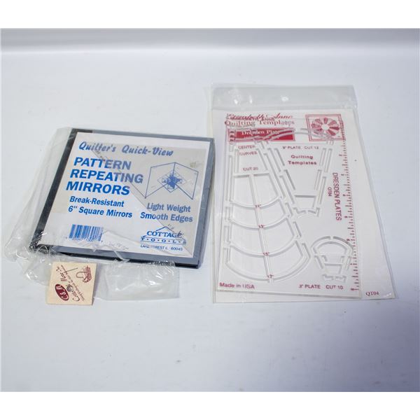 QUILTING RULERS- NEW- ASSORTED