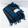 Image 1 : SCOTTISH PLAID WOOL BLANKET
