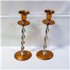 Image 1 : VINTAGE COPPER AND STAINLESS-STEEL SPIRAL
