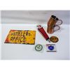 Image 1 : BAR TAP, COPPER MULE MUGS, METAL TIN SIGN &