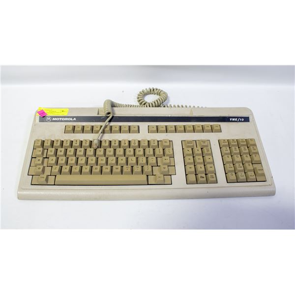 VINTAGE MOTOROLA VME/10 KEYBOARD "CLICKY"