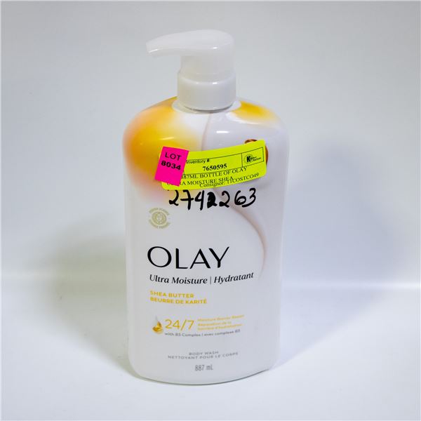 NEW 887ML BOTTLE OF OLAY ULTRA MOISTURE SHEA