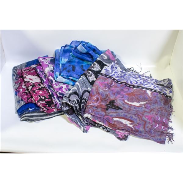 WOMEN'S SCARVES- ASSORTED LOT