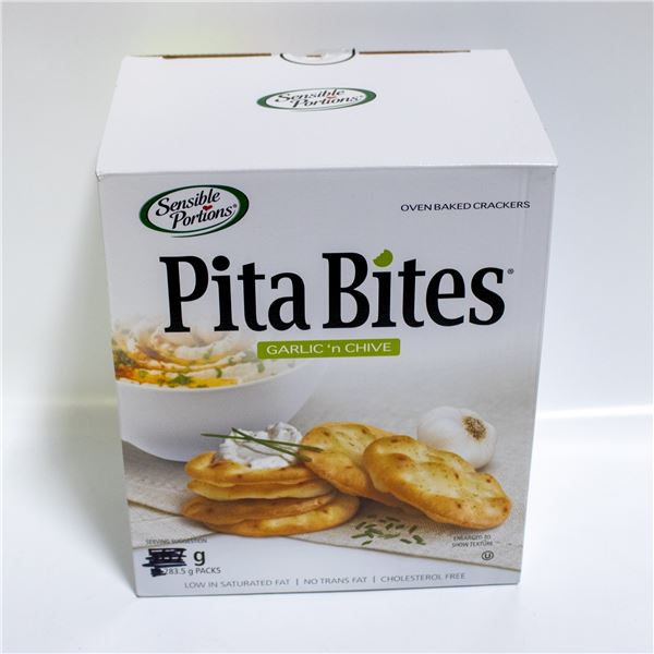 SENSIBLE PORTIONS PITA BITES OVEN BAKED CRACKERS