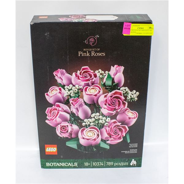 LEGO BOTANICALS BOUQUET OF PINK ROSES