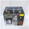 Image 1 : 4 PACK OF SOLAR POST / WALL ACCENT LIGHTS