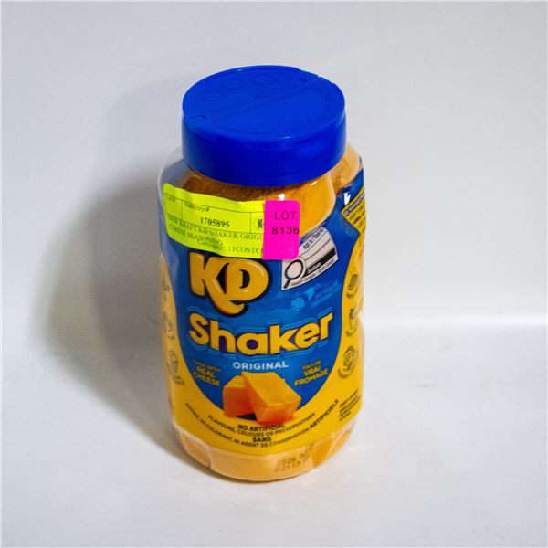 NEW KRAFT KD SHAKER ORIGINAL CHEESE SEASONING