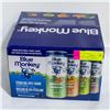 Image 1 : BOX OF 15 BLUE MONKEY SPARKLING JUICE DRINKS