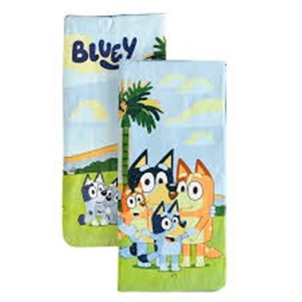 SLUMBER ZIP-UP BLANKET WITH BLUEY CHARACTERS