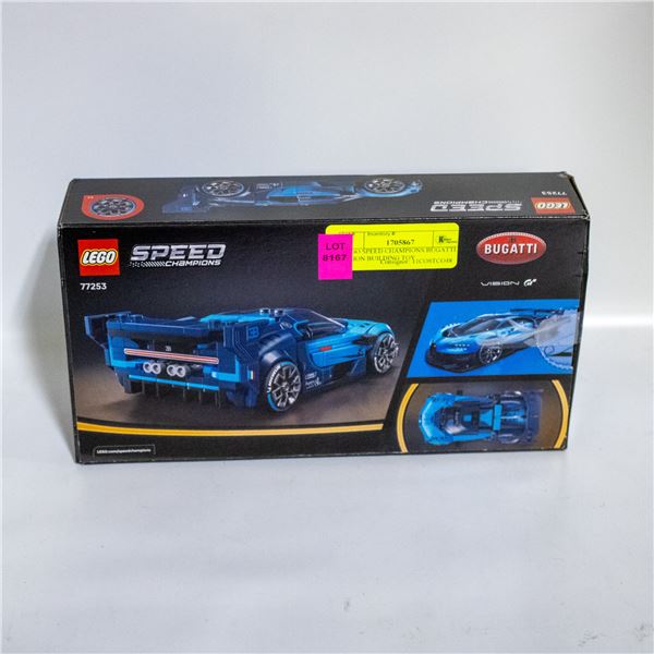 LEGO SPEED CHAMPIONS BUGATTI VISION BUILDING TOY