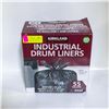 Image 1 : BOX OF KIRKLAND INDUSTRIAL DRUM LINERS BLACK - 55G
