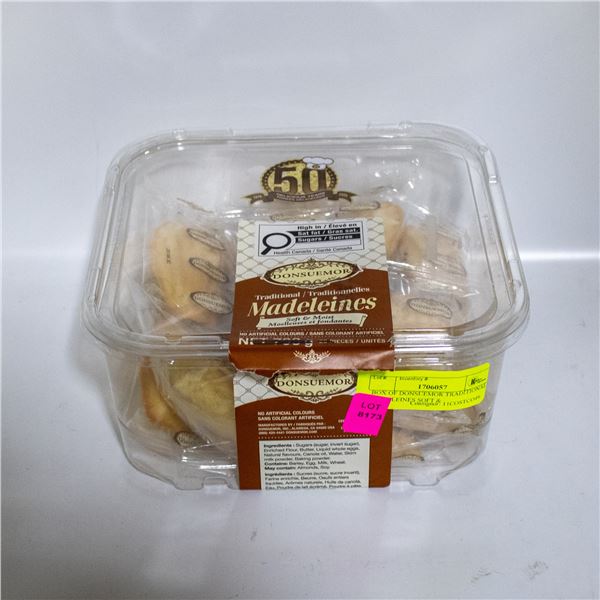 BOX OF DONSUEMOR TRADITIONAL MADELEINES SOFT &
