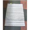 Image 1 : WHITLEY WILLOWS BATH MAT WHITE - 24 X 36"