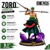 Image 1 : NEW ONE PIECE RORONOA ZORO PREMIUM FIGURE 9.1 IN