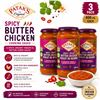 Image 1 : 3 PATAKS SPICY BUTTER CHICKEN SAUCE 400ML BB 10/26