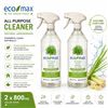 Image 1 : 2 ECOMAX ALL PURPOSE CLEANER LEMONGRASS 800ML