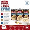 Image 1 : 3 CAMPBELL'S CHUNKY NEW ENGLAND CLAM CHOWDER