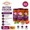 Image 1 : 3 PATAK'S BUTTER CHICKEN SAUCE 400ML BB 03/27