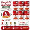 Image 1 : 6 CANS CAMPBELLS VEGETABLE SOUP BB 10/27