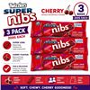 Image 1 : 3 TWIZZLERS SUPER NIBS CHERRY 200G BB 06/26