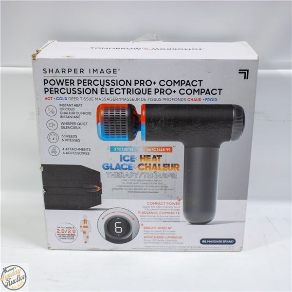 SHARPER IMAGE POWER PERCUSSION PRO + COMPACT