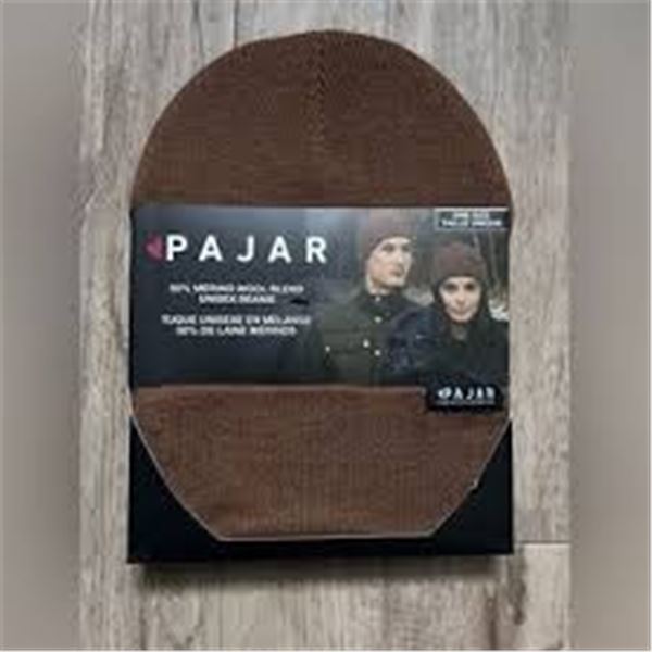 NEW PAJAR UNISEX WOOL BLEND BEANIE BROWN ONE SIZE