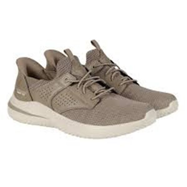 NEW SKECHERS MENS DELSON MEMORY FOAM SHOES SIZE 9