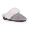 Image 1 : NEW NUKNUUK WOMENS SHEEPSKIN SLIPPERS GREY SIZE 8