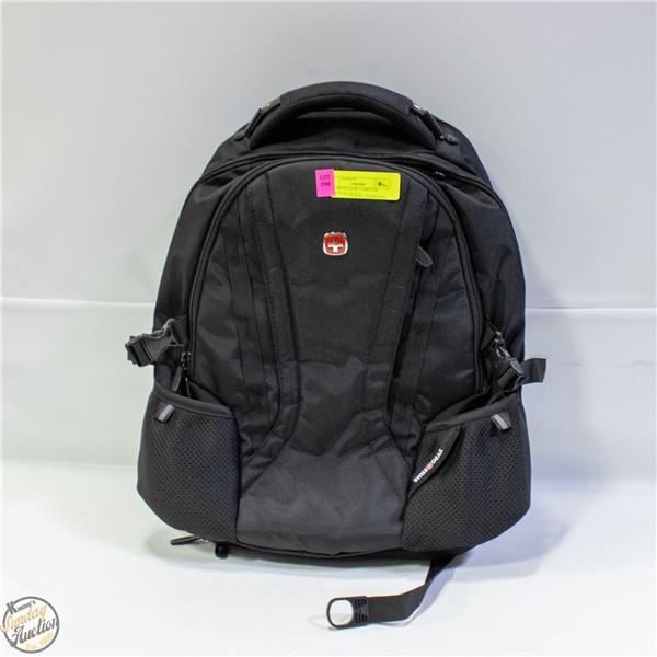 NEW SWISS GEAR COMPUTER BACKPACK - BLACK