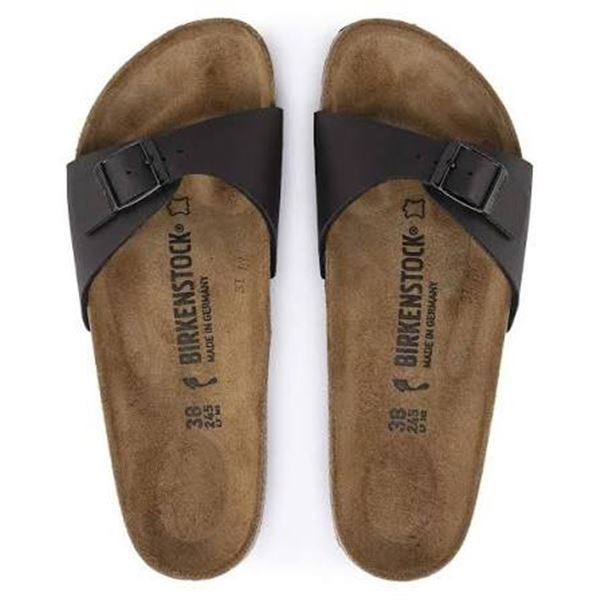 NEW BIRKENSTOCK  MADRID BLACK SIZE WM 6 / M 4