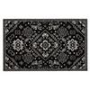 Image 1 : NEW SADIE CHENILLE ACCENT RUG BLACK & WHITE