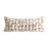 Image 1 : HOUSE & HOME FAUX FUR BODY PILLOW BROWN - 20 X 48"