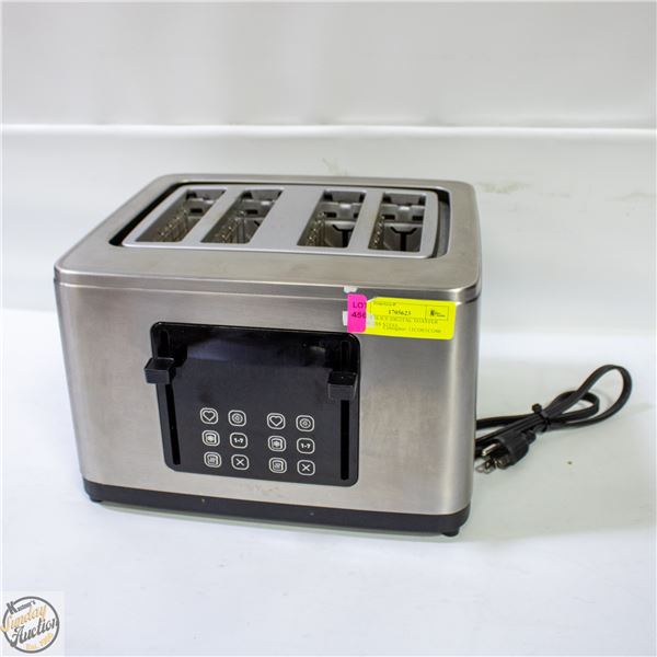 T-FAL 4 SLICE DIGITAL TOASTER STAINLESS STEEL