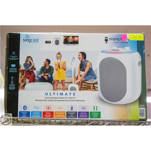 SING CAST THE SINGING MACHINE ULTIMATE KARAOKE